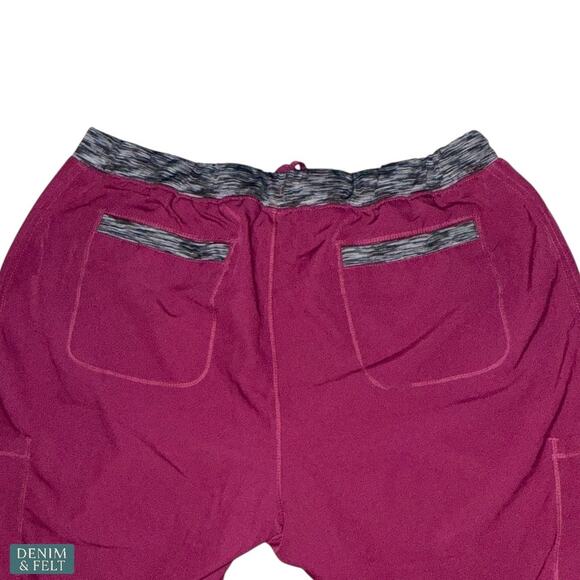 Dickies Dynamix Wine Scrub Set 2XL Top XL Petite Jogger Pants Stretch Nurse - Picture 11 of 15
